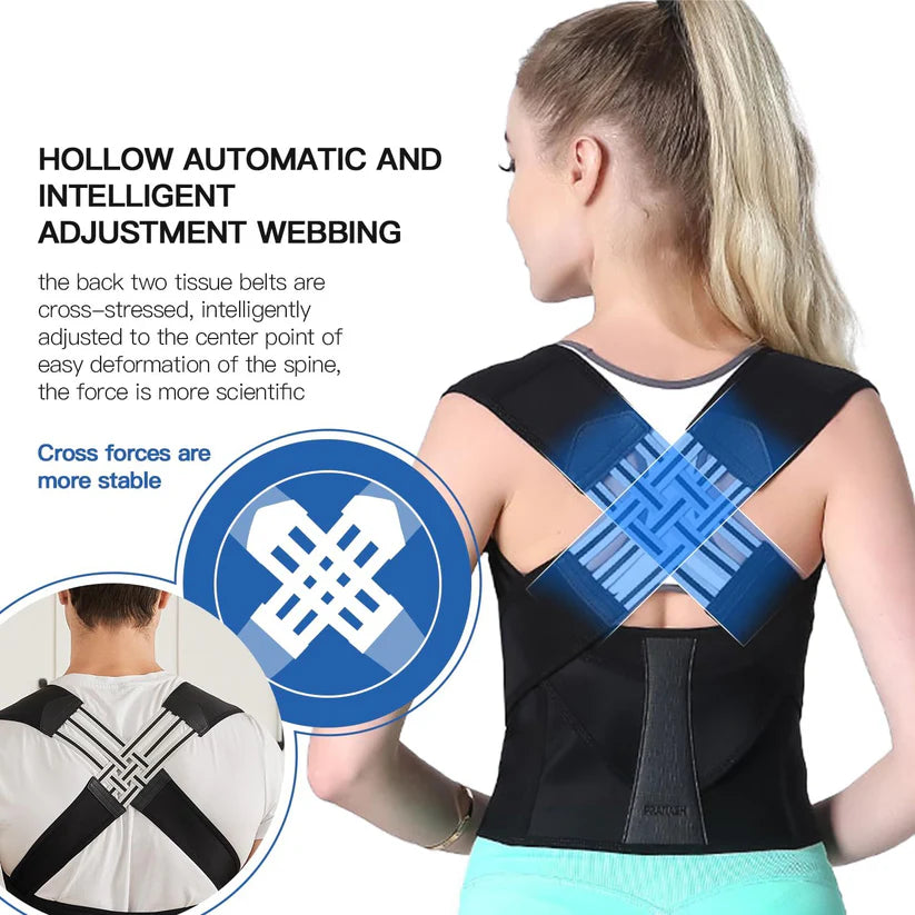 Back pain relief and back support belt
