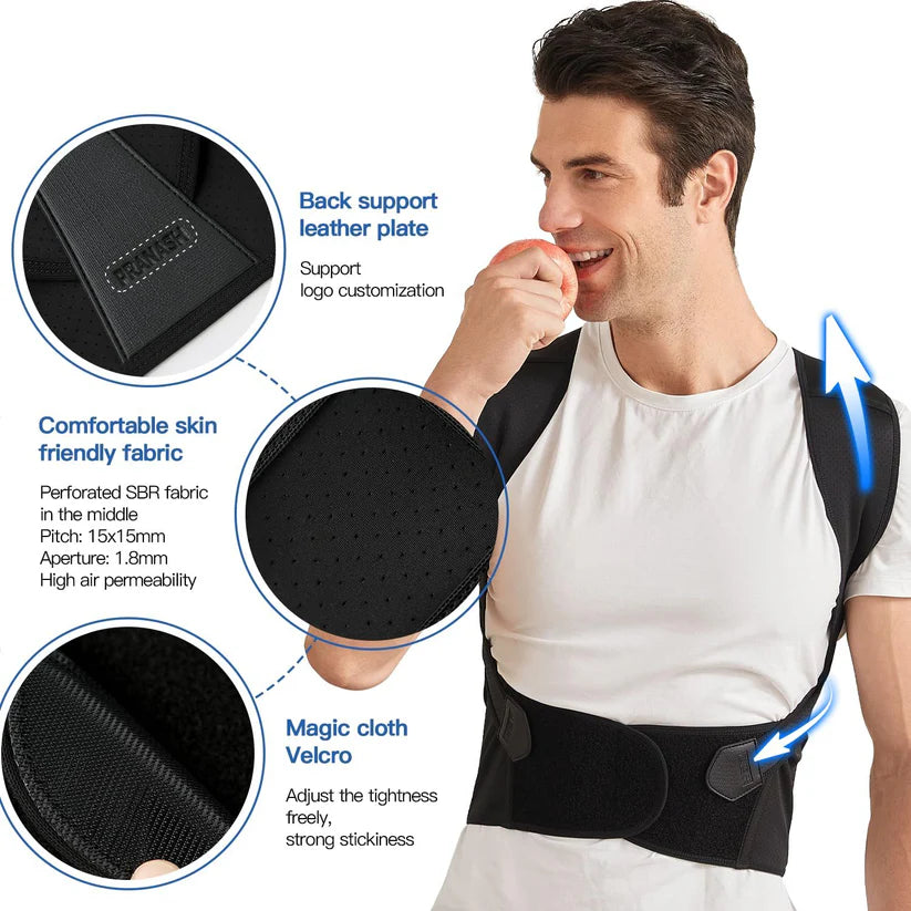 Back pain relief and back support belt